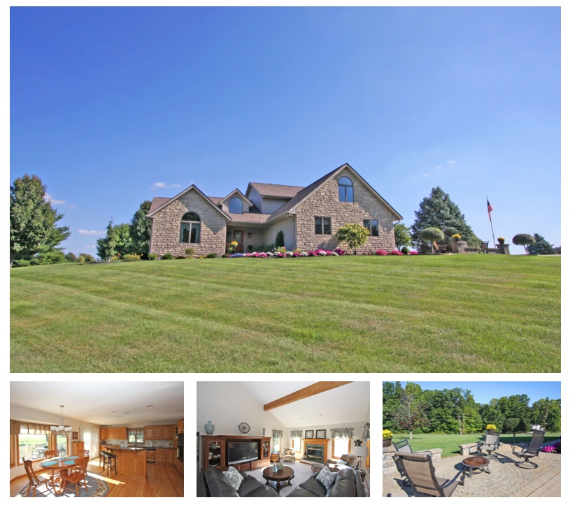 Vincent Road Home For Sale on 2.3 Acres in Knox County Ohio Mount